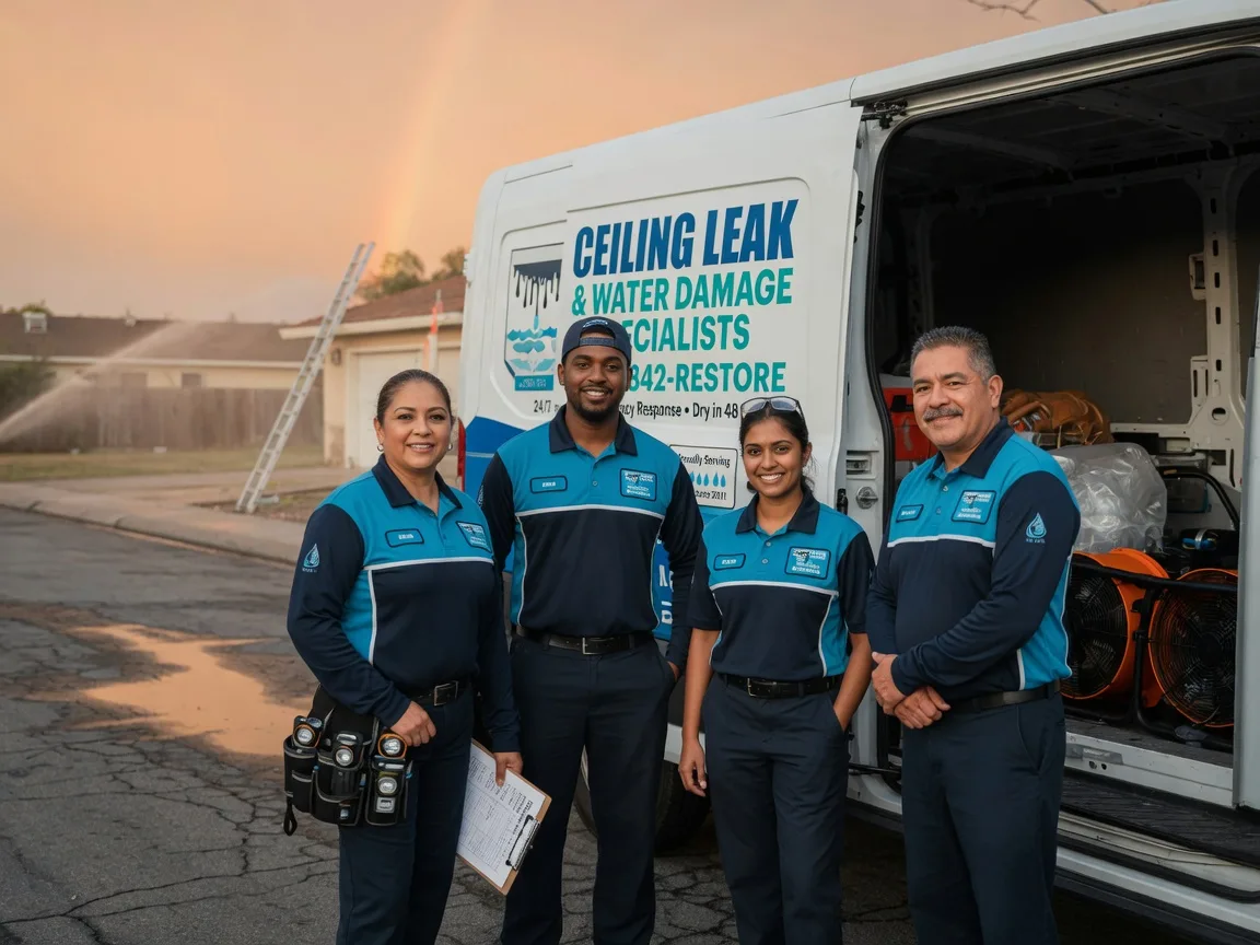 Ceiling Leak Cleanup company in Smartsville, CA